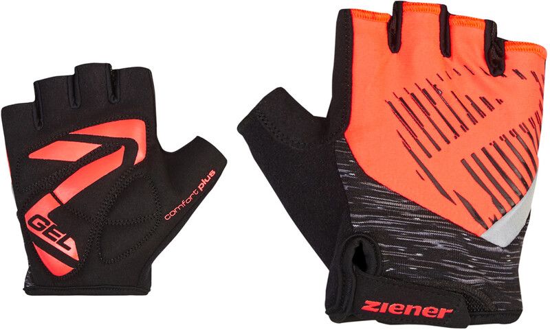 Ziener Cull Bike Gloves Kids - oranje/zwart - 2023