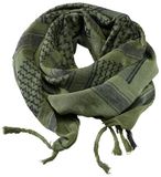 Brandit Unisex Sjaal - olijf/zwart - Katoen