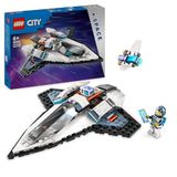 LEGO City Interstellair ruimteschip Ruimte Speelgoed voor Kinderen, Leuk Cadeau voor Jongens en Meisjes vanaf 6 jaar, Bouwpakket met Ruimteschip Model en Astronaut Minifiguur 60430
