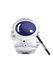 Airpods Pro hoofdtelefoonafdekking, cartoon, astronaut, beschermhoes, soft case met karabijnhaak, (blauw)