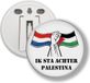 Merkloos / Sans marque KadoExpress Button Met Clip - Ik Sta Achter Palestina