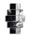 Homemania Feline-afbeelding, 5 dieren per woonkamer, meerkleurig, 95 x 0,3 x 60 cm, HM205MDF147, MDF
