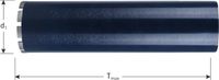 Rotec diamantboor, M30, ring, Ø30x400