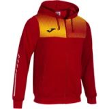 Joma Eco Supernova Kinder trainingsjas met kap rood geel