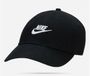 Nike Cap Club Futura - Zwart/Wit - Maat S/M