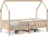 vidaXL Bedhuis Massief Grenenhout 90x190 cm