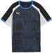 PUMA individualLIGA Graphic Jersey Jr Unisex Sportshirt - PUMA Black-PUMA White-Ultra Blue
