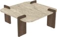 CaliCosy Table basse avec plateau carré L90 cm ORIGIN