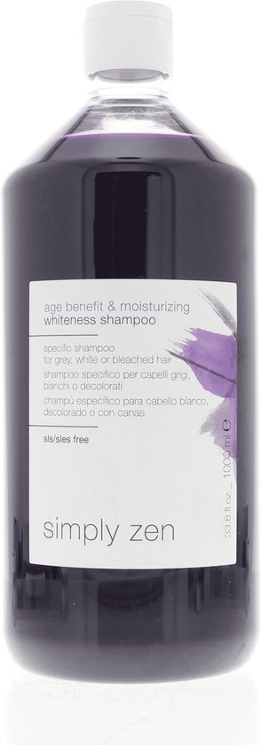 Simply Zen Age Benefit &amp; Moisturizing Whiteness Shampoo
 1000ML