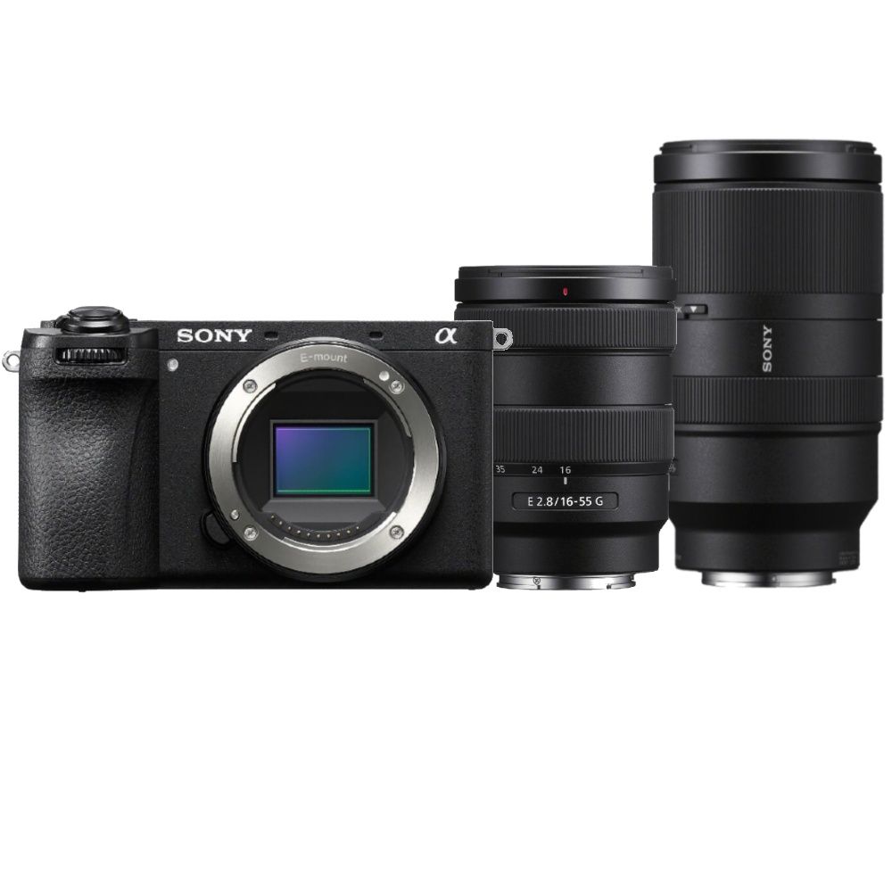 Sony Alpha 6700 Camera Body with 16-55mm & 70-350mm Lens Kit