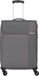 American Tourister Fun Cruise 4 wielen Trolley 68 cm - Zachte bagage - TSA slot - grey orange