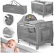 Ricokids Reiswieg 125x65x78cm RK-242 grijs