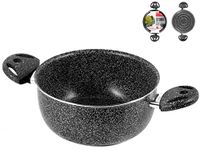 HOME Braadpan Twee Handgrepen Antiaanbak Steen Cm 24