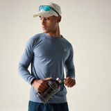 Dare2B Agile wandelshirt met lange mouwen voor heren - Blauw - XXL