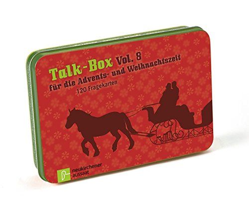 Neukirchener Verlag Talk-Box Vol. 8 - Für die Advents- und Weihnachtszeit: 120 Fragekarten