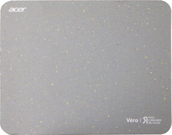 Acer Vero Grijs - Muismat - Rubber - Grijs - 22 x 18 cm