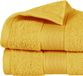 Atmosphera Badhanddoek Towelmaster - 6x - okergeel - luxe - 50 x 90 cm - katoen - 450 grams