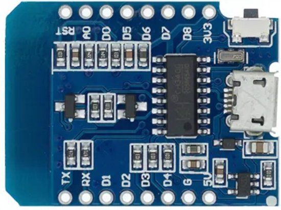 Merkloos / Sans marque Wemos D1 Mini V3.0.0 WIFI Development Board - ESP8266 4MB - Arduino Compatible