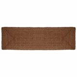 vidaXL Gebied Tapijt Grijs 60 x 200 cm Jute