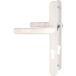 Hoppe Poignée de porte-fenêtre Tokyo et Cie blanc clé I 195 mm carré de 7 mm épaisseur de porte 58 à 62 mm