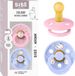 Moomin x BIBS Colour Fopspeen - 6-18 mnd - 2-pack - Ronde - Baby Pink/Hush