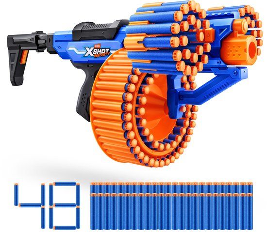 ZURU X-SHOT Insanity Blitz Hammer Blaster