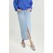 Josephine & Co Angelique Skirt Light Jeans Taille: 34 | Midi Rokken Outlet | Dames | Blauw