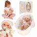 Panenka Porte-bébé en peluche Lapin Beige