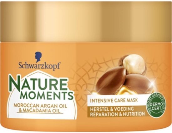 Schwarzkopf Nature Moments Intensive Care Mask Morrocan Argan Oil & Macadamia Oil 250ml