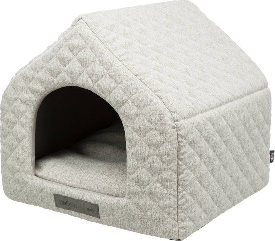 Trixie Hondenmand Huis Noah Vitaal Schuimrubber - Lichtgrijs - 40x43x45 cm