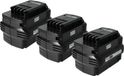vhbw 3x Batterie kompatibel mit Dewalt DW004K, DW004K-2, DW006K, DW005K2C, DW005K2H, DW005, DW005K-2, DW004K2C, DW004K2H Werkzeug (3000 mAh, NiMH, 24 V)