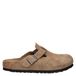 Birkenstock Boston suède clogs - lichtbruin
