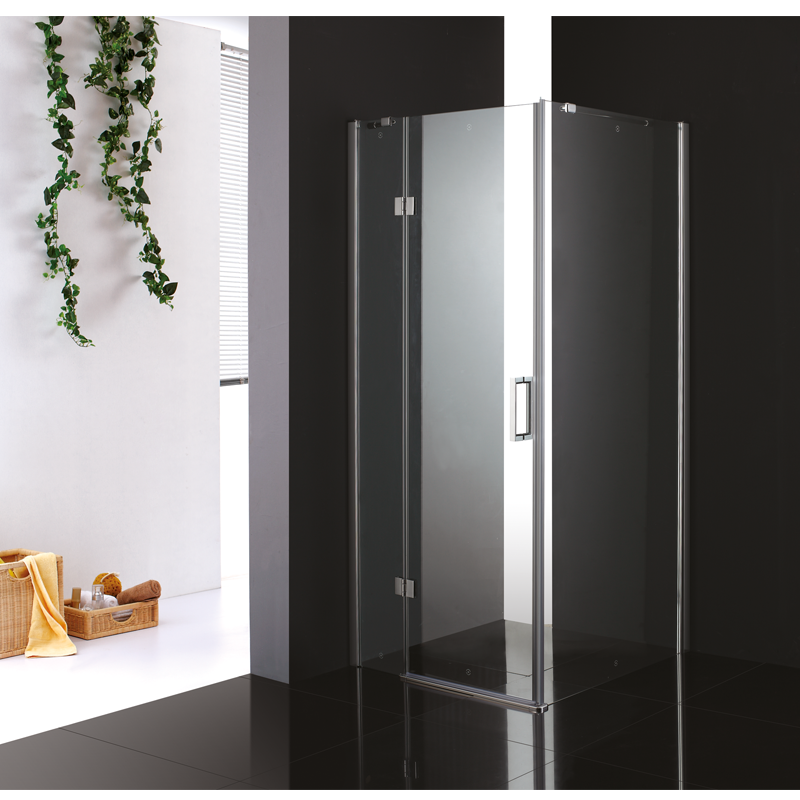 Badkamerplanet Douchecabine Vierkant Scharnierdeur 90x90 cm - 192cm hoog