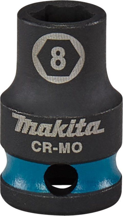 Makita E-15899 Impact Black Krachtdop 3/8 kort | 8 mm