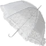 Faram Party Stokparasol - kant - wit - dia 60 cm