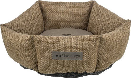 Trixie Hondenmand Viviana Rond Bruin 50x50 cm - Blauw