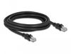 Delock 80115 câble réseau Noir 3 m Cat6a F/UTP (FTP)