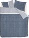 Rivièra Maison Amsterdam Loft dekbedovertrek Lits-Jumeaux (240x200/220 cm) - Bleu Gris