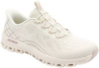 Skechers Glide-Step Elevate Amaze Lage Sneakers Dames Creme