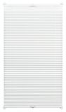 Gardinia EASYFIX Plisségordijn met klemsteunen, thermo-achterzijde, optimale lichtreflectie, energiebesparend, alle montageonderdelen inbegrepen, 2 geleiders, wit, 40 x 130 cm