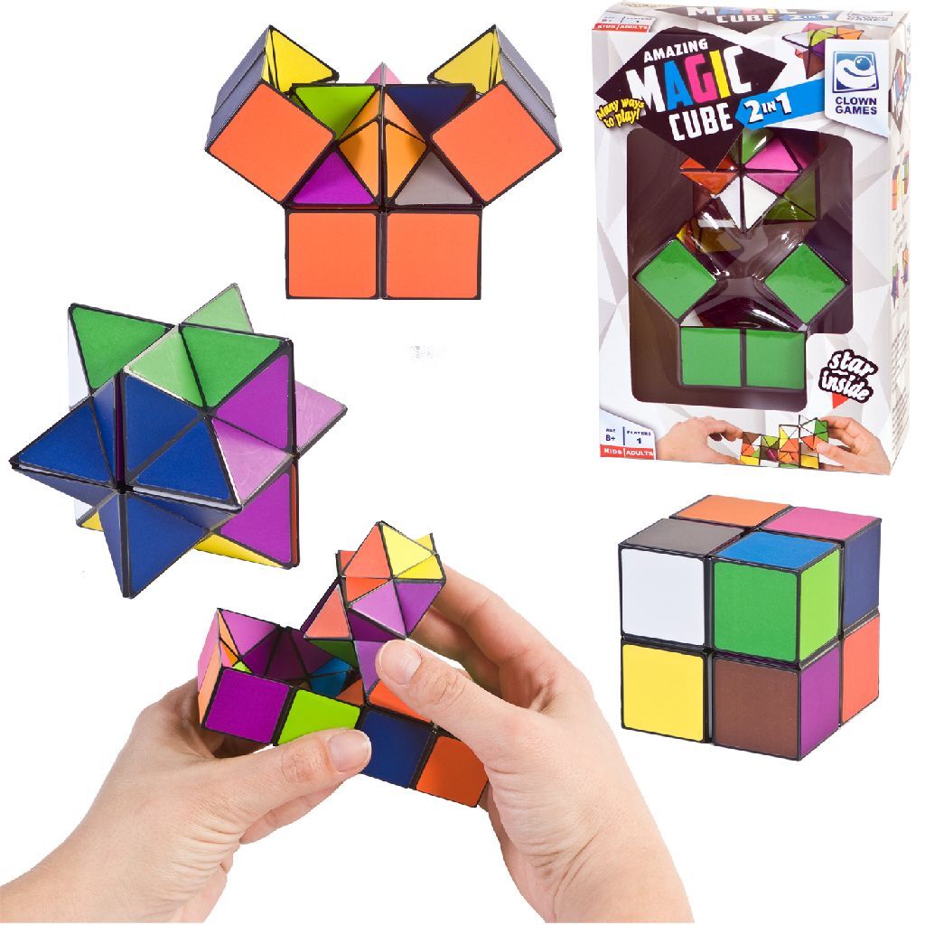 Clown Games Clown Magic Puzzle Cube 2-in-1