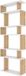 Merkloos Asir - Boekenplank - WitteEik - 78,5 x 44,5 x 16,5