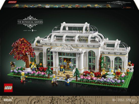 LEGO 21353 The Botanical Garden - Lego Ideas 21353 De Botanische Tuinen