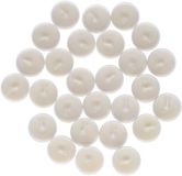 Atmosphera Citronella geur Waxinelichtjes - transparante cup - Citrus - 27x stuks - 7 branduren