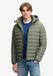 Superdry Fuji Midweight Gewatteerde Jas Met Capuchon Heren XL Thyme Green