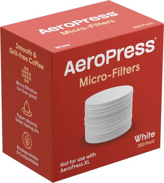 Aeropress® microfilters - 350 stuks