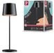 Paulmann Gilo IP44 dimmable 2700K Black matte
