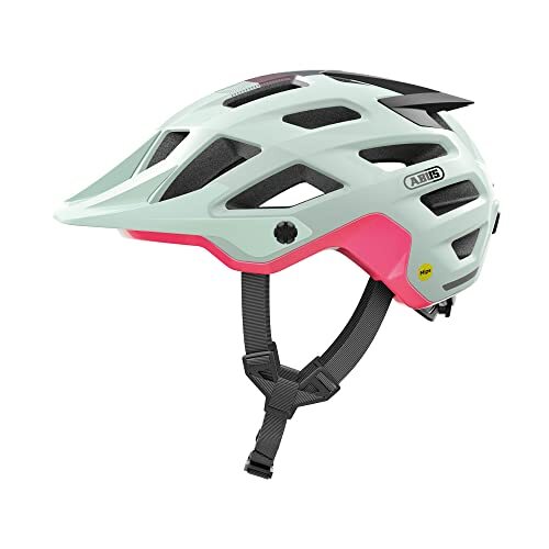 Abus MTB-helm Moventor 2.0 MIPS - fietshelm met botsbescherming voor gebruik op het terrein - all-mountain-helm, unisex - mint, maat M