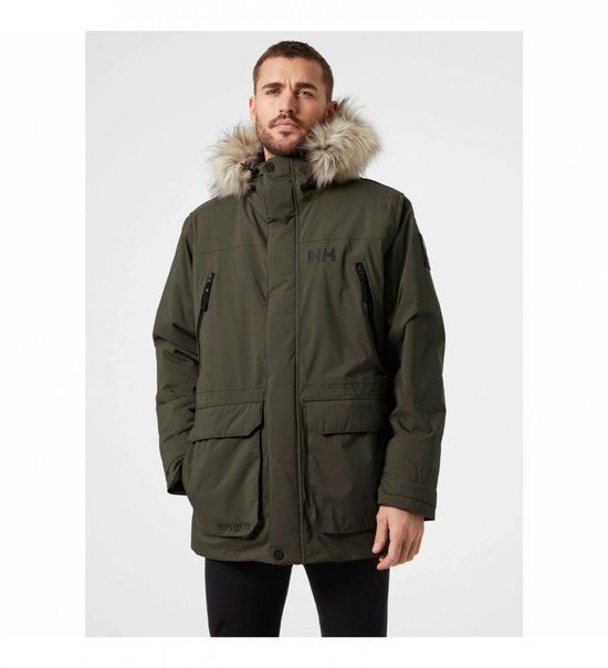 Helly Hansen Reine Parka Groen S Man