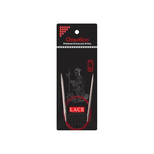 ChiaoGoo RED Lace Circular Knitting Needle, 40 cm, 4.50 mm, 1 Piece